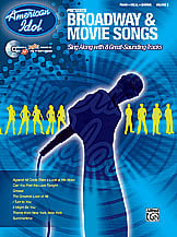 American Idol Presents Broadway and Movie Songs piano sheet music cover